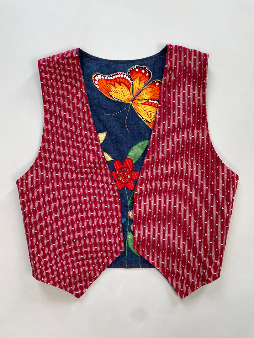 Two Sided Embroidered Waistcoat-Bust 40
