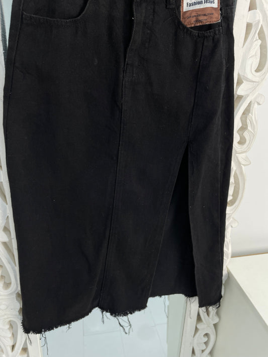Denim Long Skirt-Waist 26
