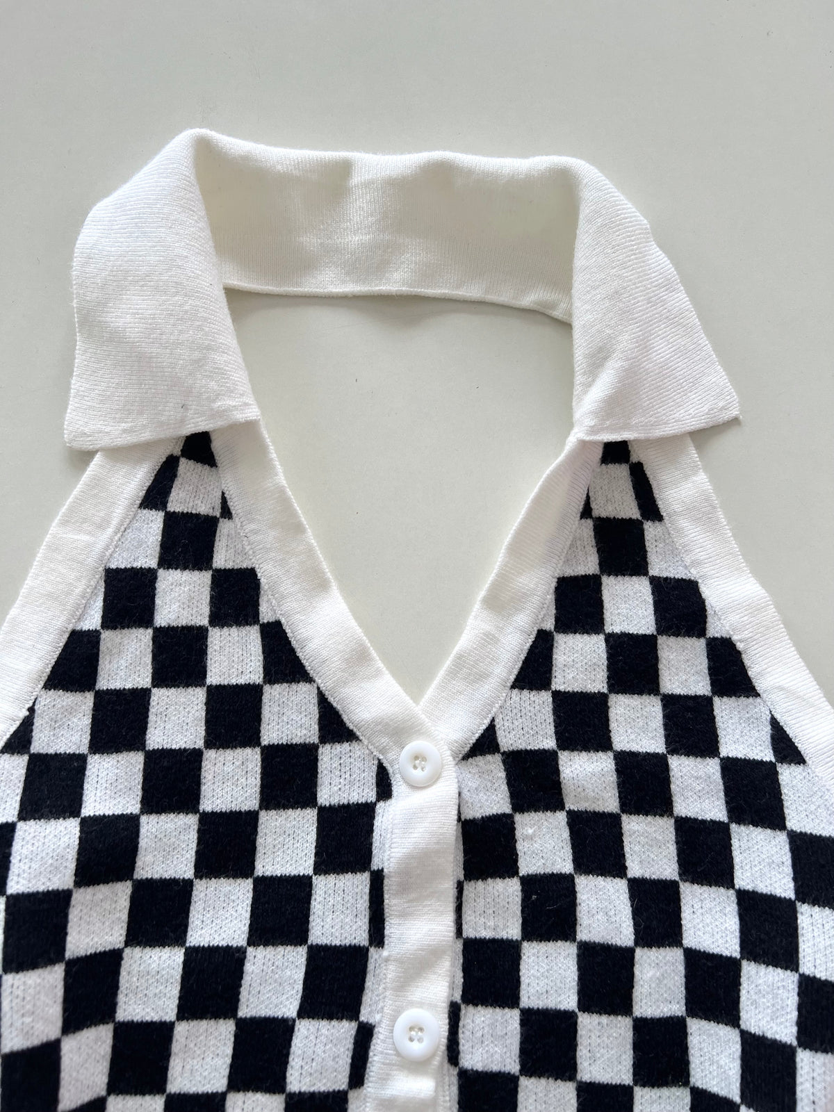 Checkered Top-Bust 34