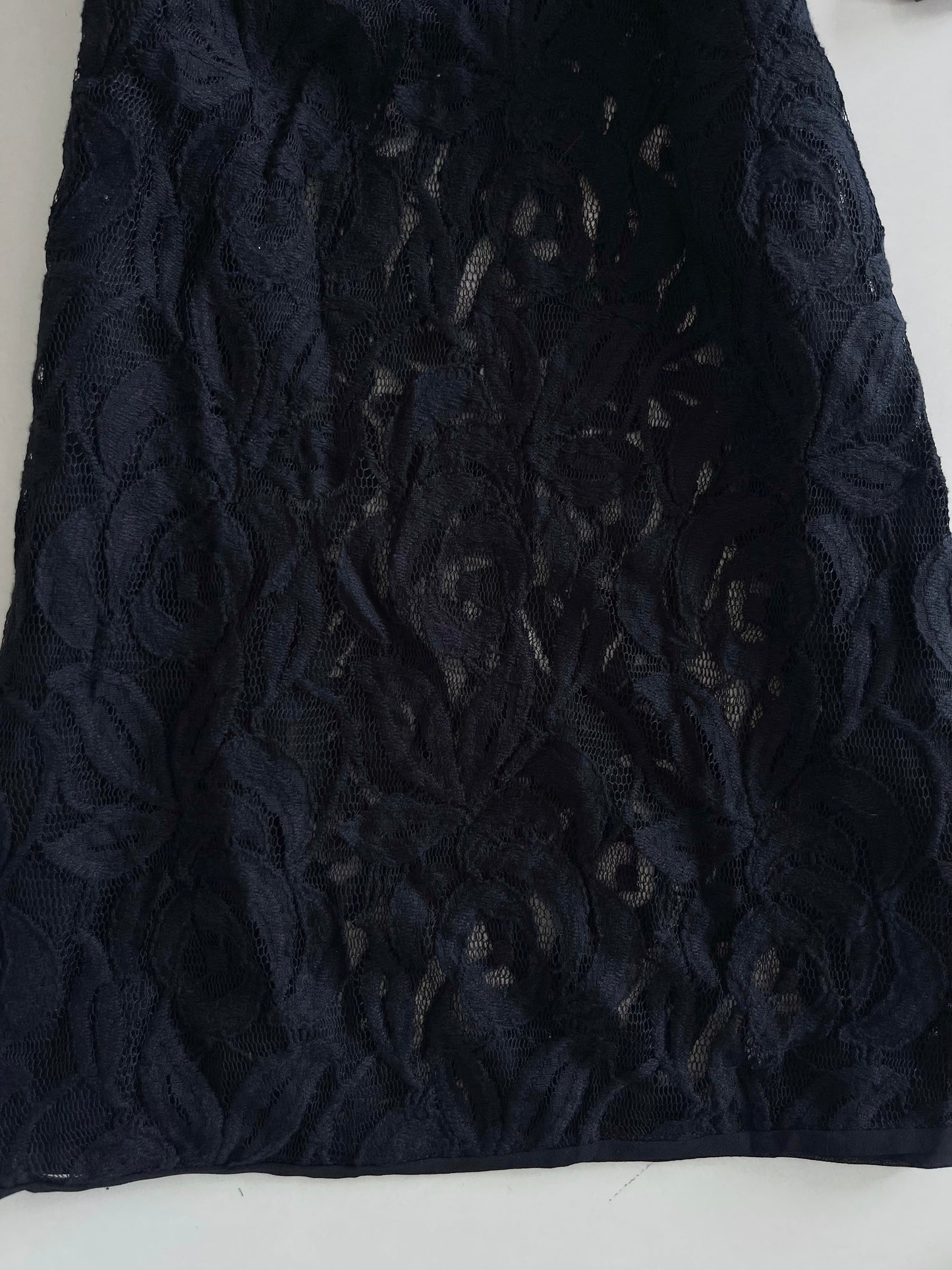 Sisley Cutout Sheer Dress-Bust 46 to 48
