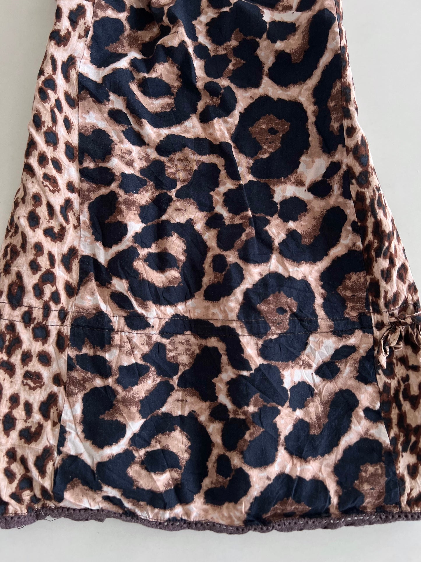 Animal Print Vintage Top-Bust 40