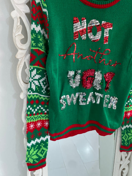 No Boundaries Christmas Sweater-Bust 36