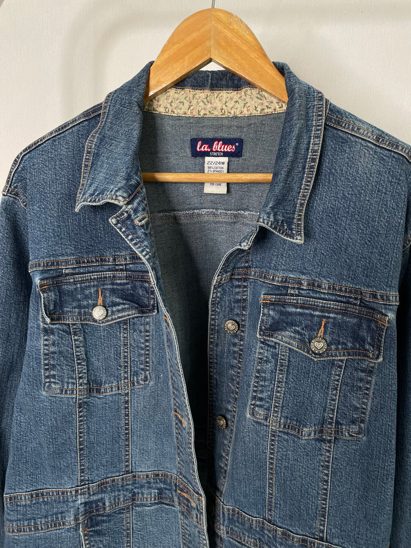 La Blues Denim Jacket - Bust 50