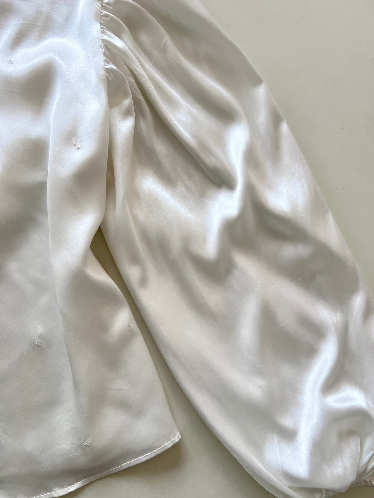 Pearl Satin Top-Bust 38