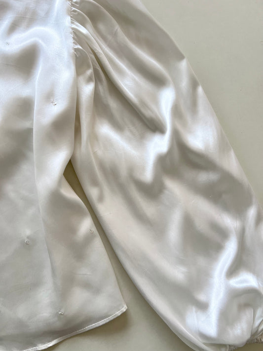 Pearl Satin Top-Bust 38