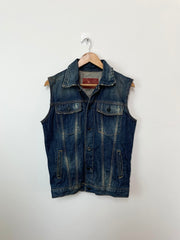 Denim Vest-Bust 38
