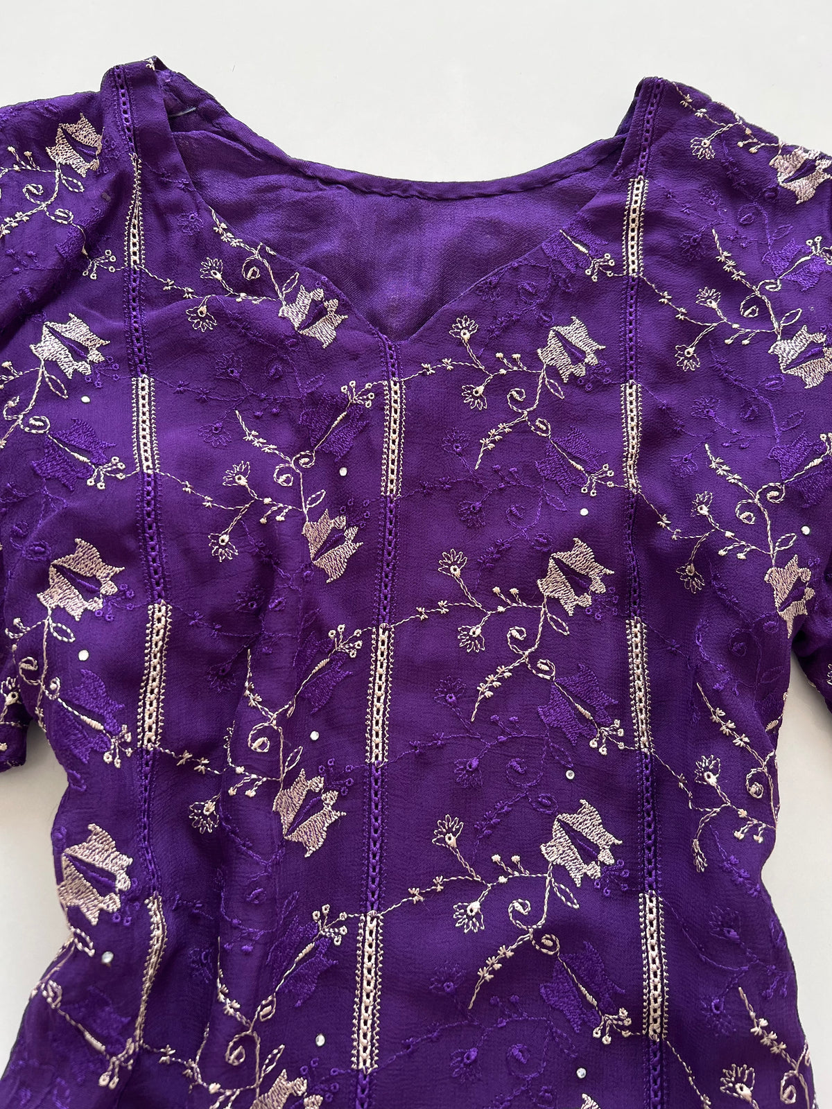 Embroidered Kurta-Bust 42