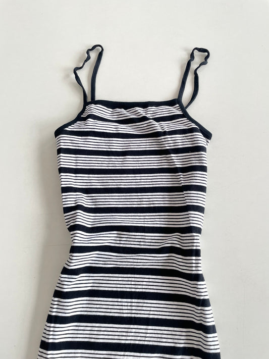 Striped Dress-Bust 30 to 32