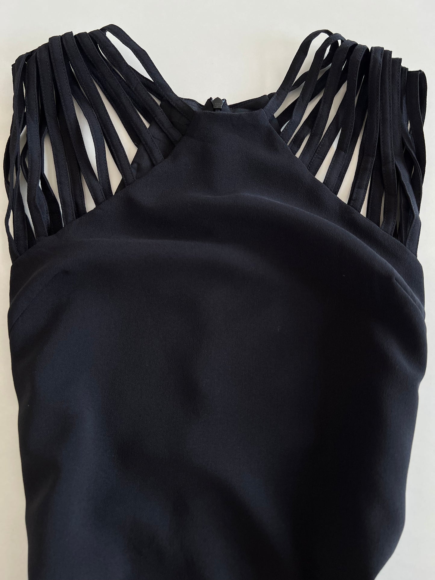 Cutout Shoulder Vintage Dress-Bust 34