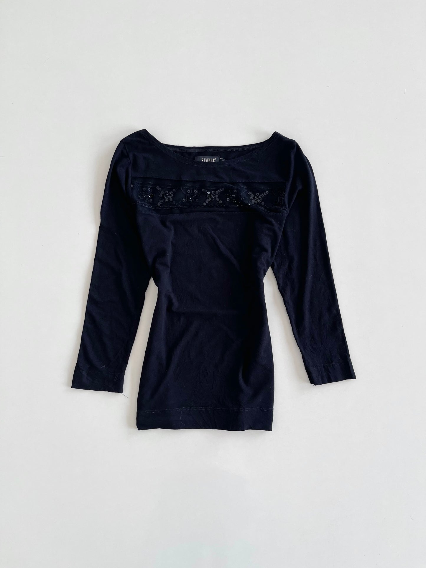 Simple Embroidered Top-Bust 34 to 36
