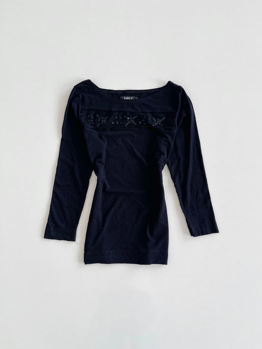 Simple Embroidered Top-Bust 34 to 36