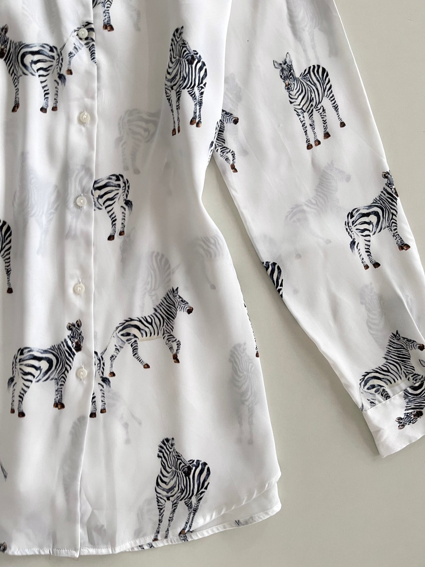 Zara Satin Shirt-Bust 38