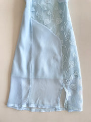 Qiana Embroidered Dress-Bust 38