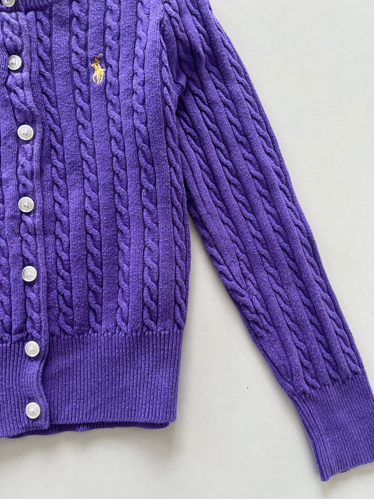 Ralph Lauren 100%Cotton Kids Vintage Cardigan-Bust 26
