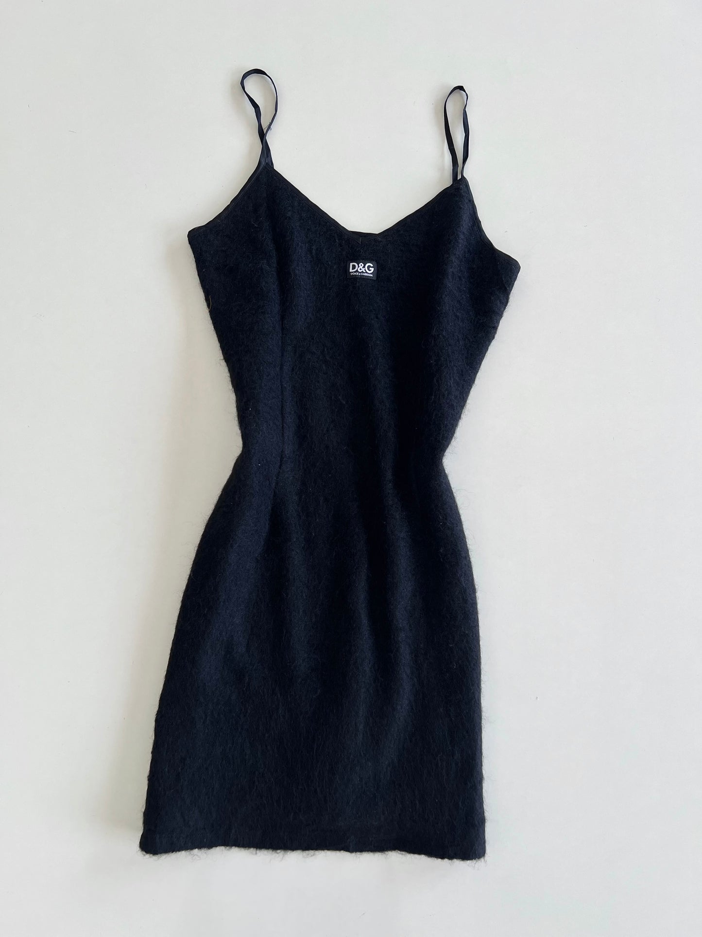 Dolce & Gabbana Vintage Fuzzy Dress-Bust 34 to 36