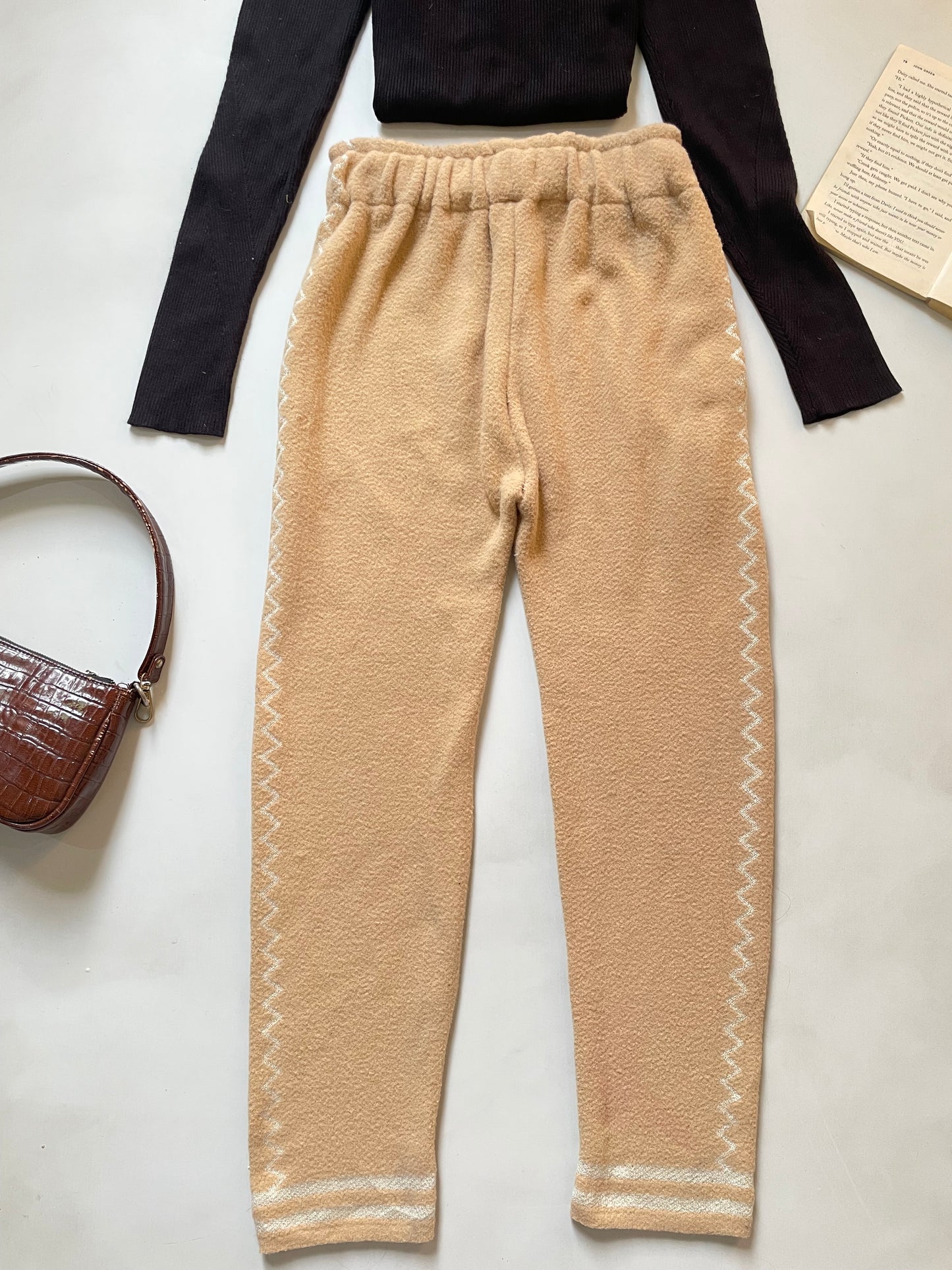 Warm Knitted Pants-Waist 28 to 30