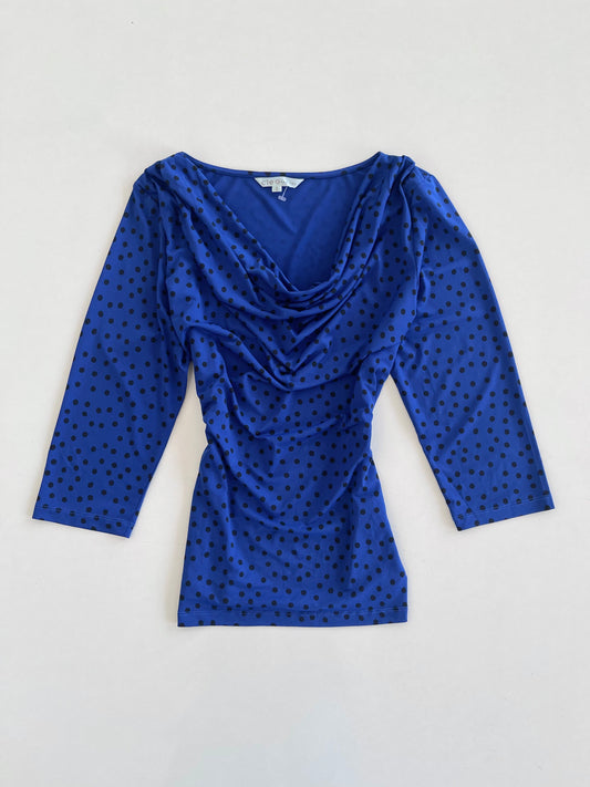 Cleo Cowl Neck Top-Bust 40 to 42