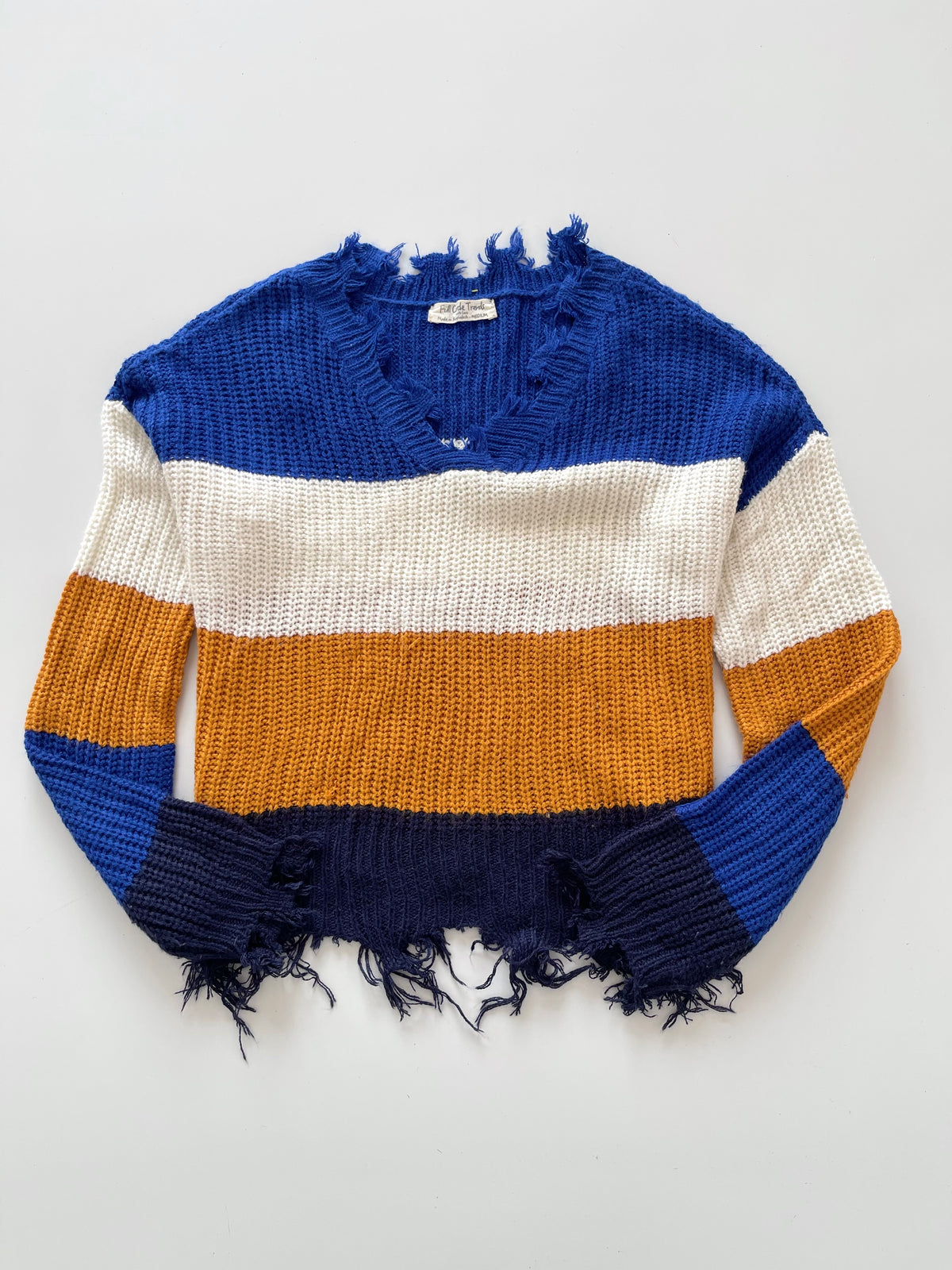 Full Circle Trends Chunky Pinterest Sweater-Bust 42