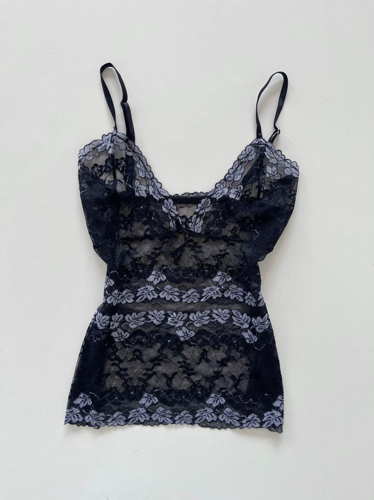Lace Sheer Top-Bust 32 to 34