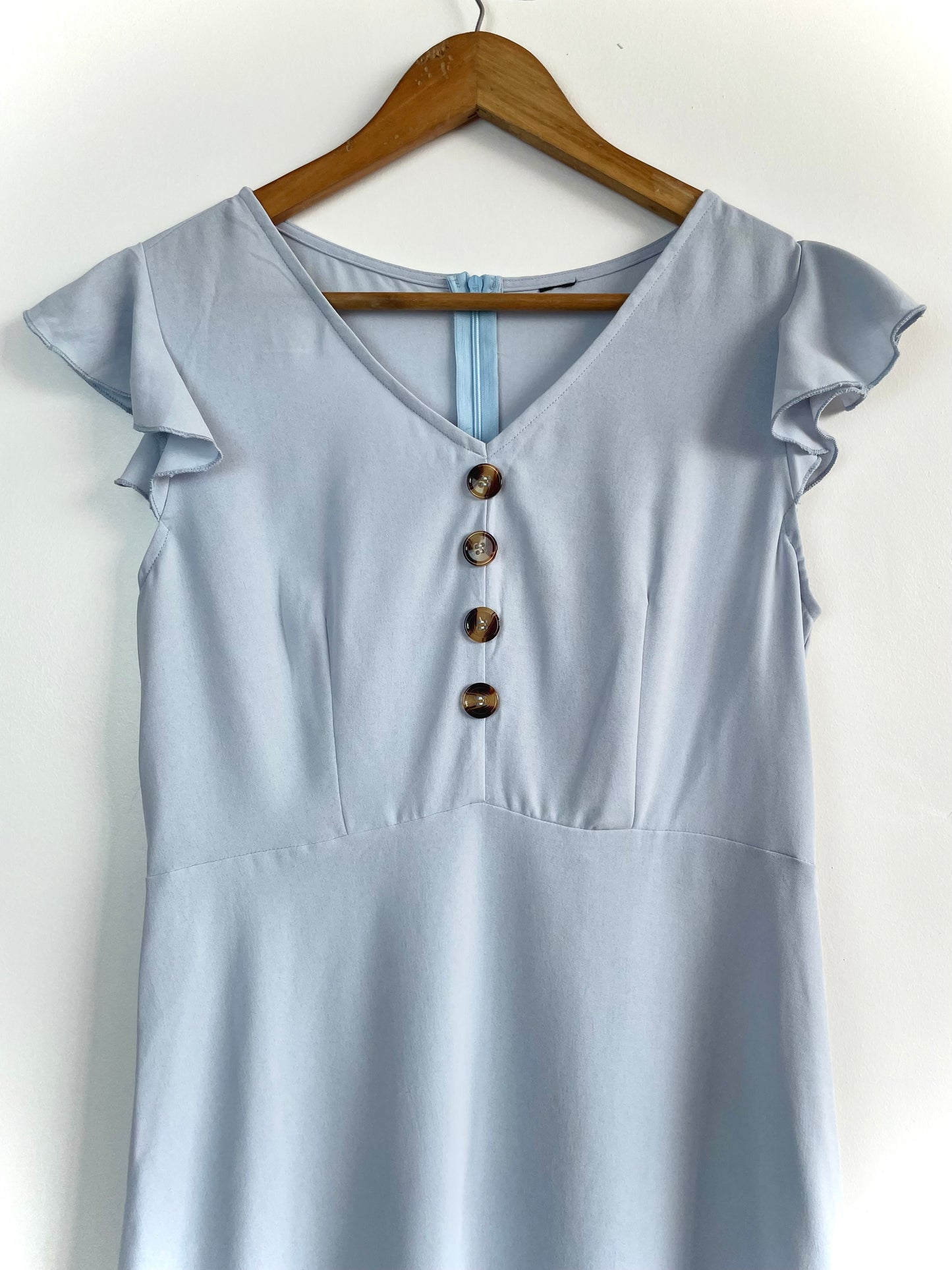 Baby Blue Dress-Bust 36