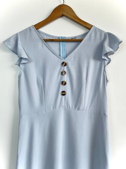 Baby Blue Dress-Bust 36