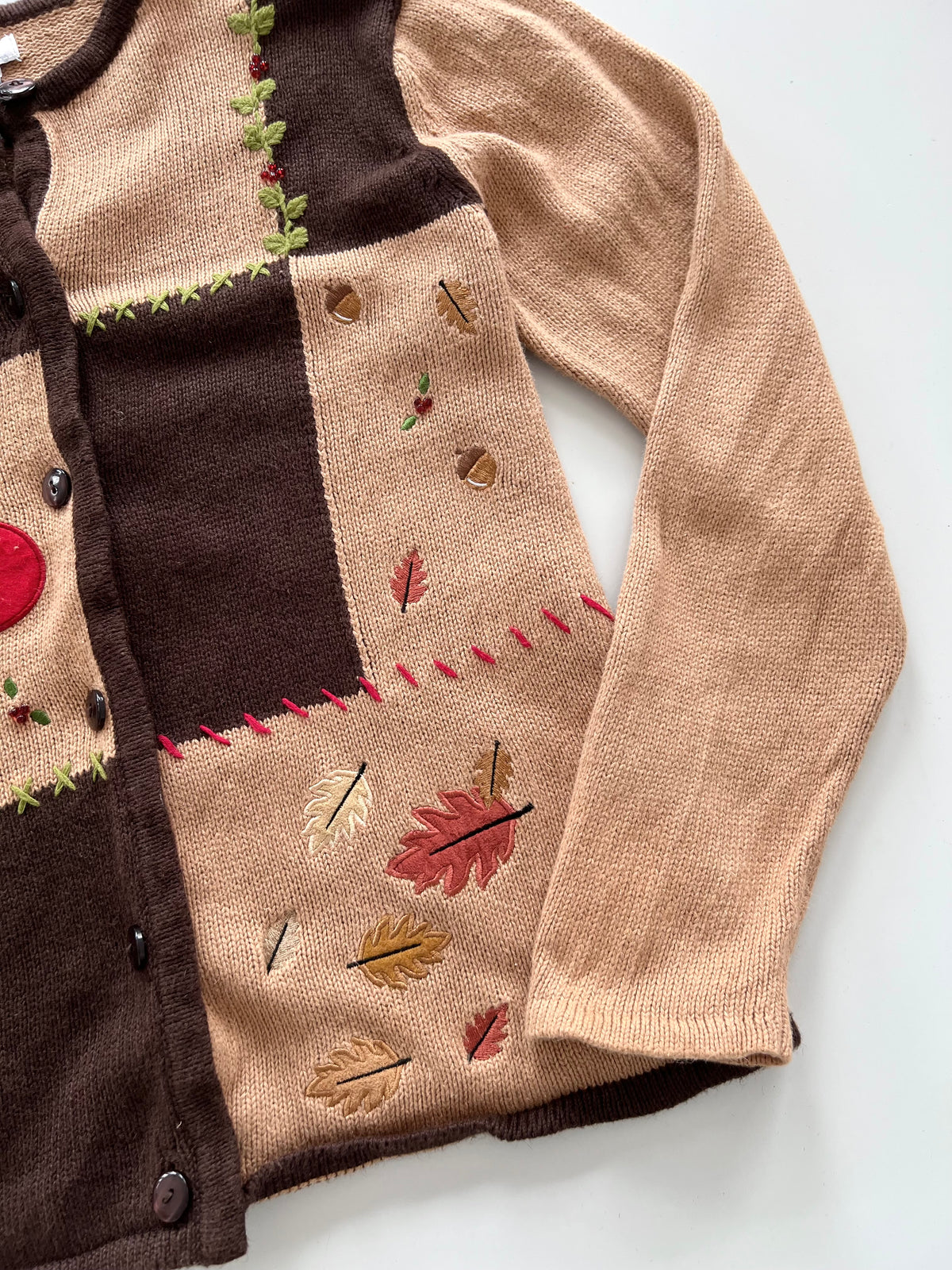 Traditions Embroidered Sweater-Bust 38