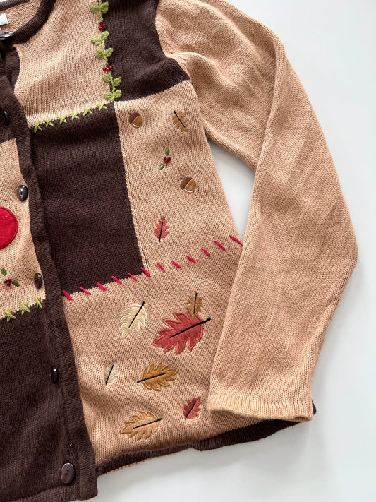 Traditions Embroidered Sweater-Bust 38