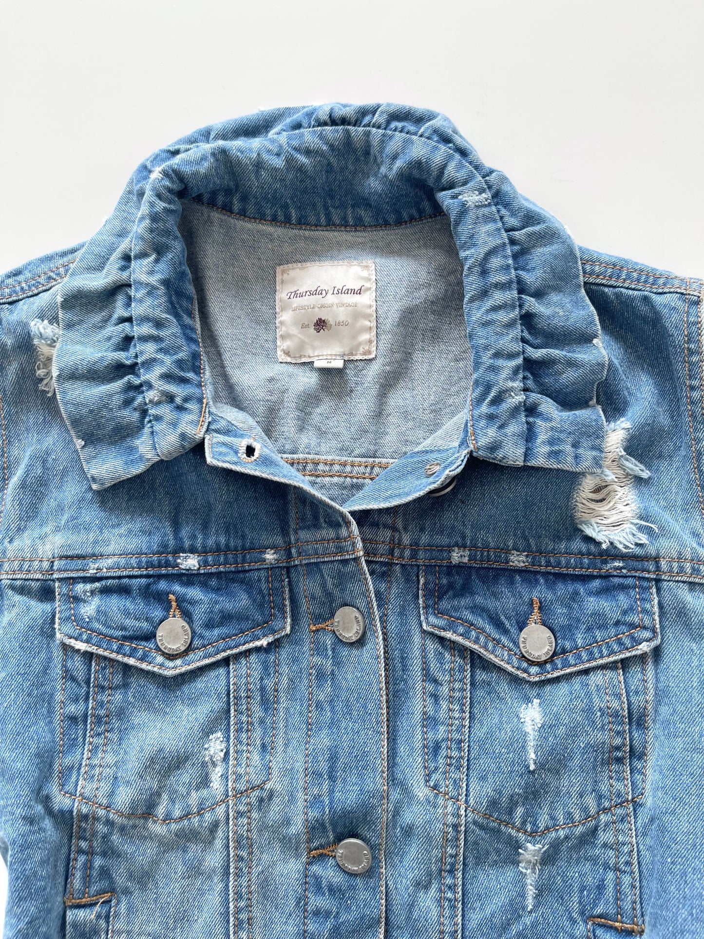 Thursday Island Denim Jacket-Bust 40
