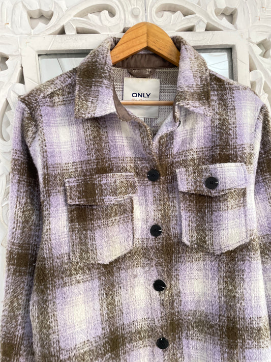 Only Super Thick Shacket-Chest 38