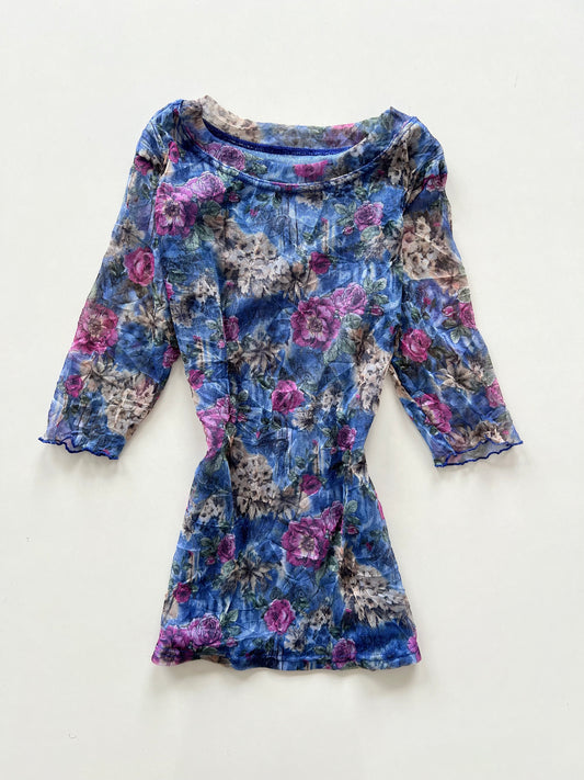 Sheer Vintage Top-Bust 36 to 38