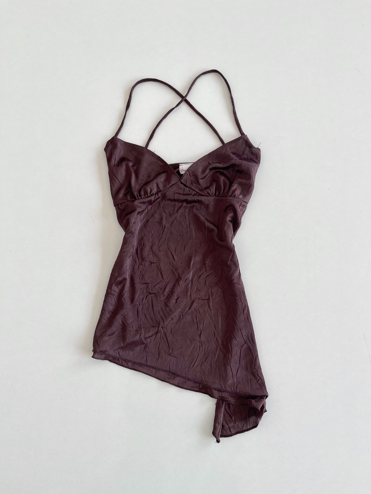 Check It Out Vintage Asymmetric Top-Bust 30