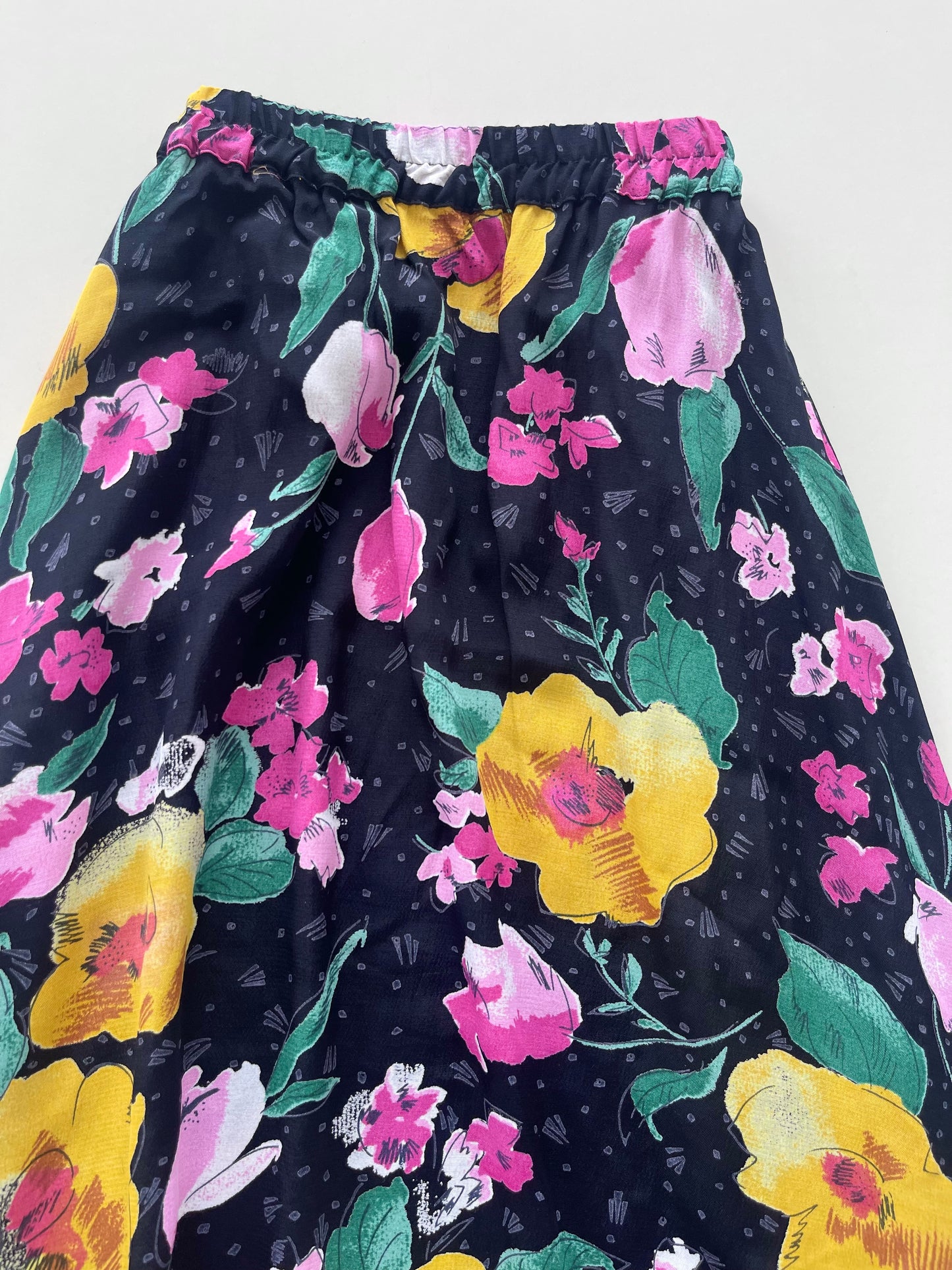 Puszta Asymmetric Vintage Skirt-Waist 26 to 32