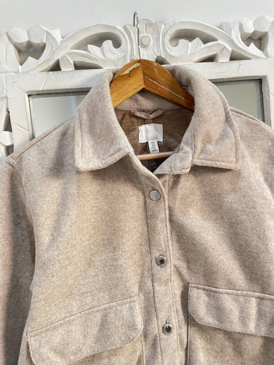 H&M Super Thick Shacket-Chest 38