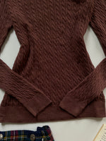 Load image into Gallery viewer, Amazon Essentials Vintage Cable Knit Sweater-Chest 36 to 38