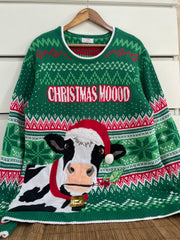 Christmas Sweater with bell-Chest 40