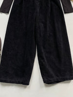 Load image into Gallery viewer, Black Corduroy Pants-Waist 30 to 32