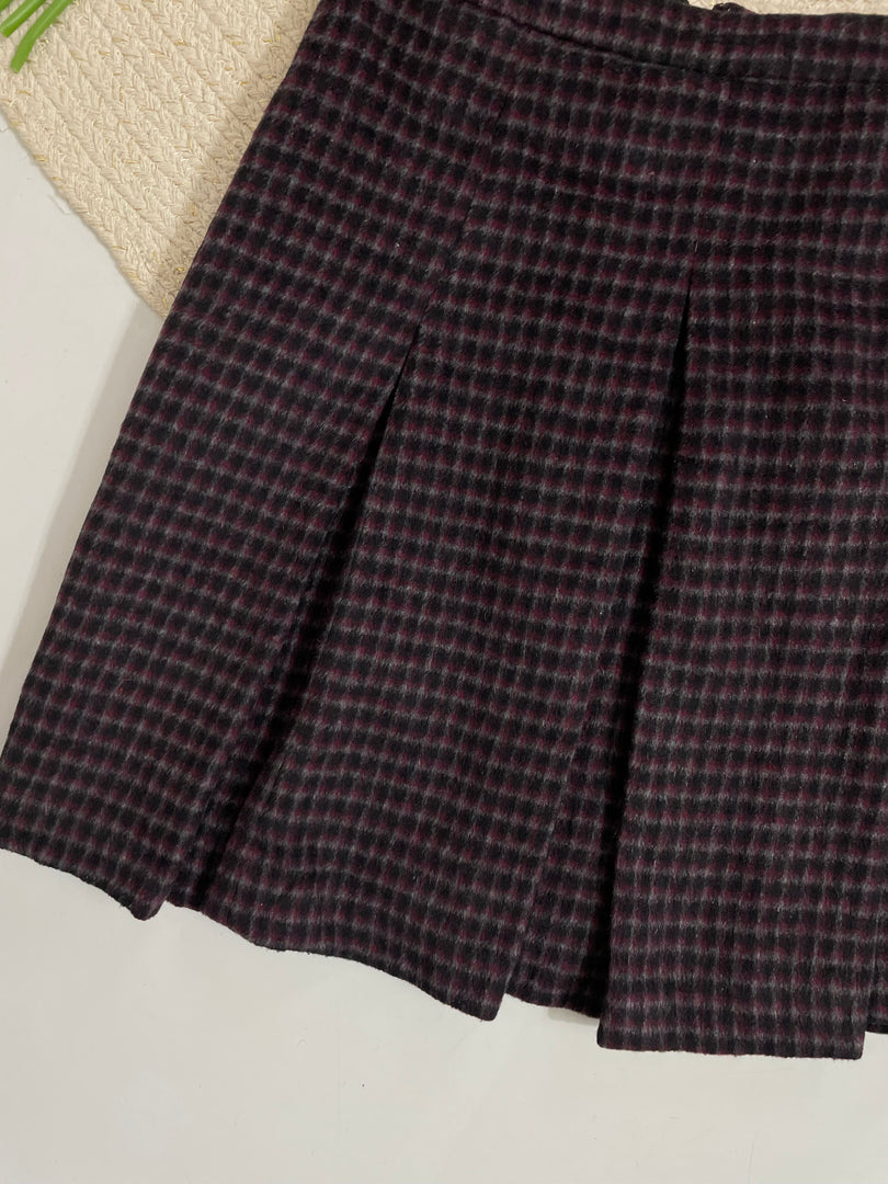 Romeo + Juliet Couture Plaid Skirt - Waist 26