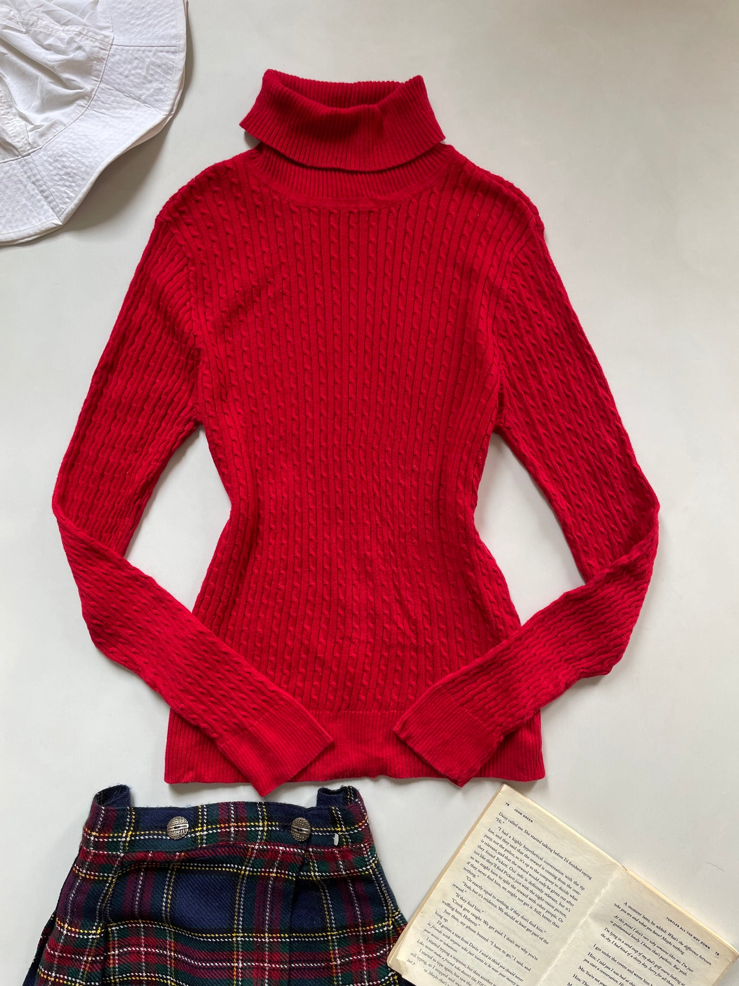Vintage Cable Knit Sweater-Chest 34 to 36