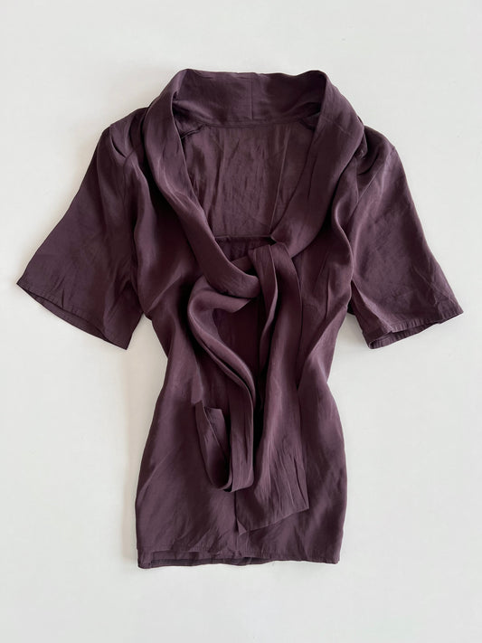 Brown Vintage Top-Bust 40