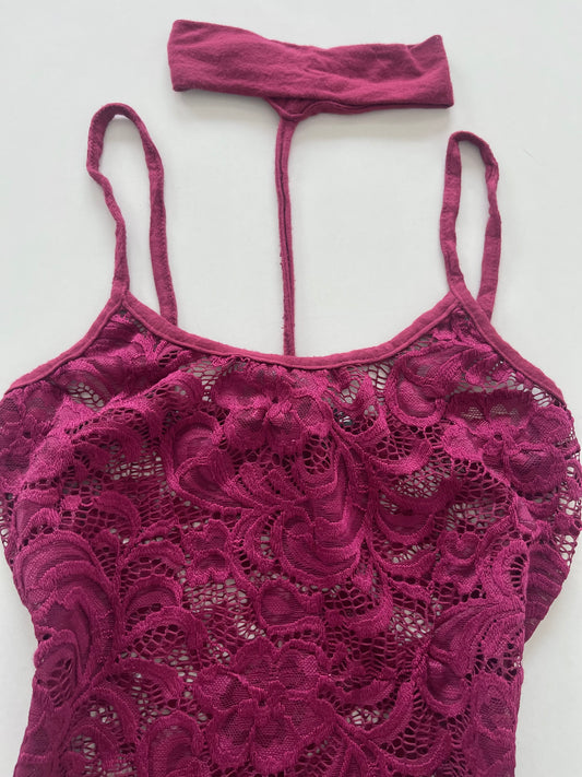 Boohoo Sheer Bodysuit-Bust 32 to 34