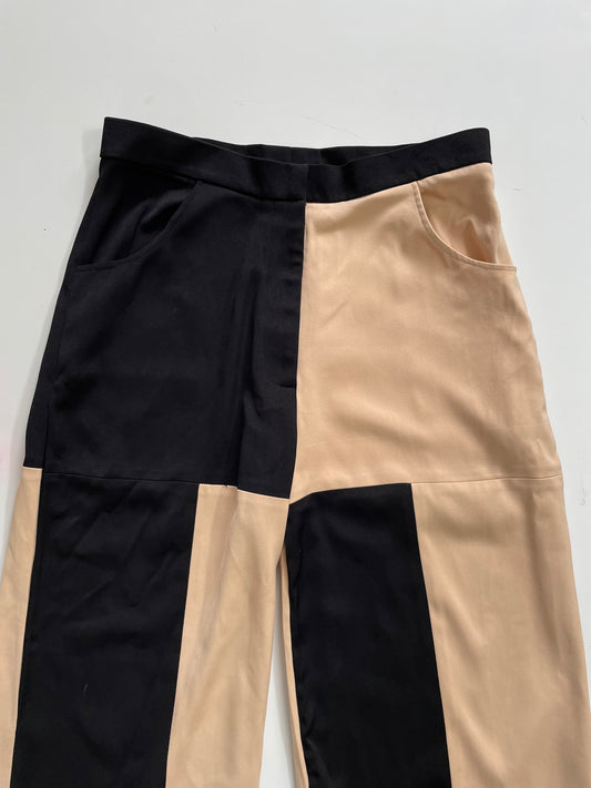 JENN TWO TONE PANTS - WAIST 34