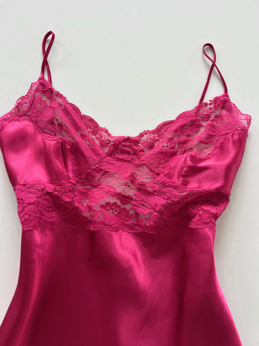 Satin Lace Slip Loungewear-Bust 38