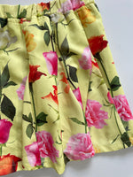 Load image into Gallery viewer, YELLOW FLORAL SKIRT - WAIST 26 TO 28
