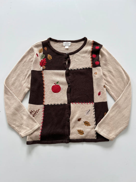 Christopher&Banks Embroidered Sweater-Bust 44