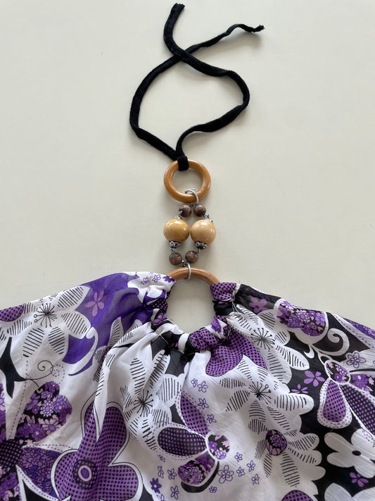 Floral Vintage Top-Bust 30