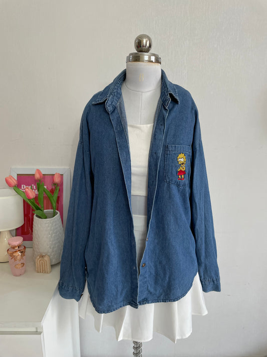 THE VALLEY COMPANY DENIM SHIRT - BUST 42