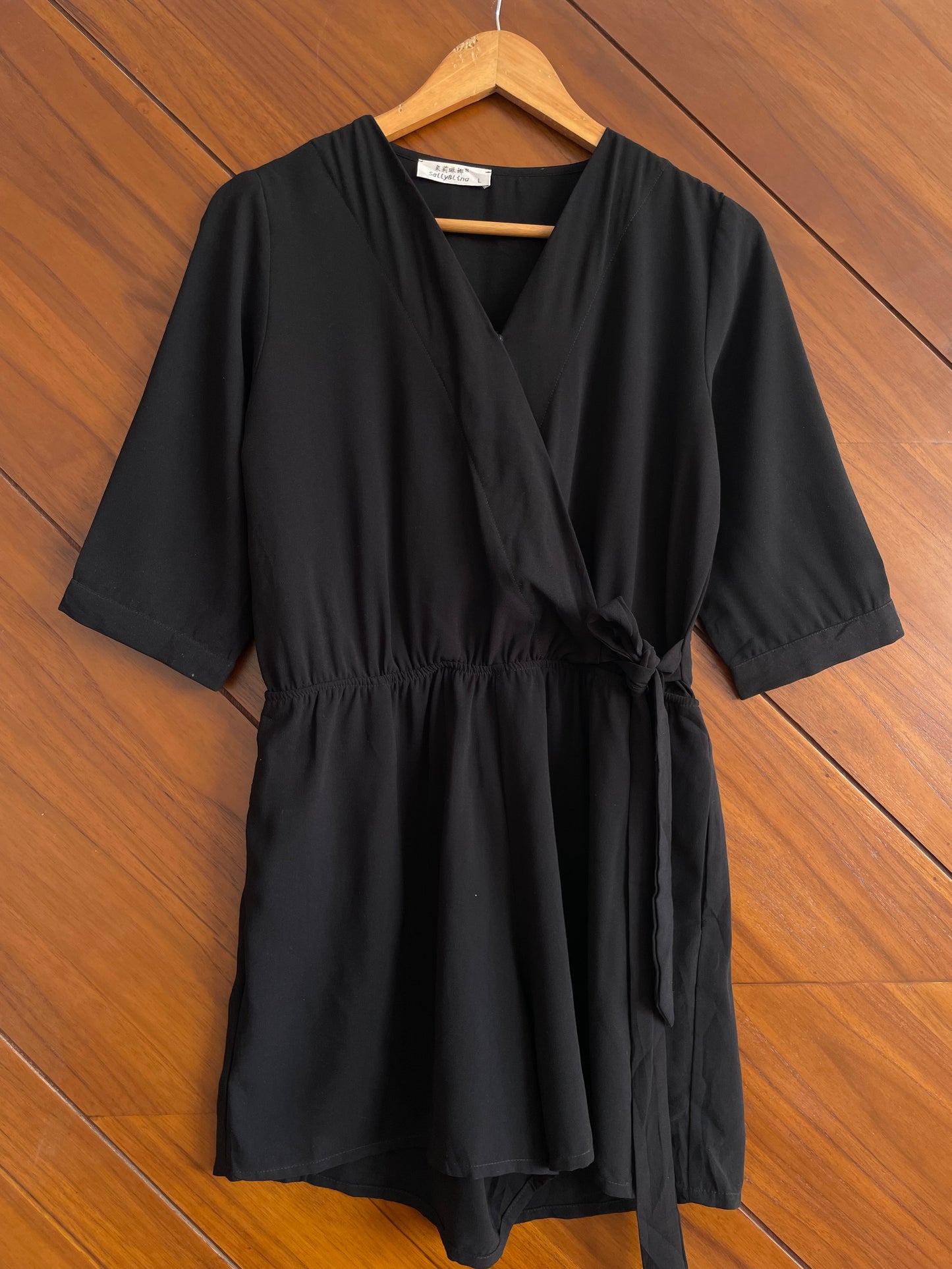 Korean Wrap Romper-Bust 36