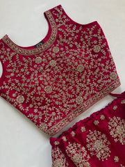 Lehenga Choli-Bust 38 (Alterable) Waist- 24 to 34