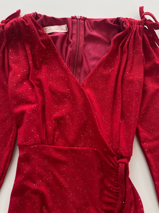 Aishangyi Shimmer Dress-Bust 34 to 36