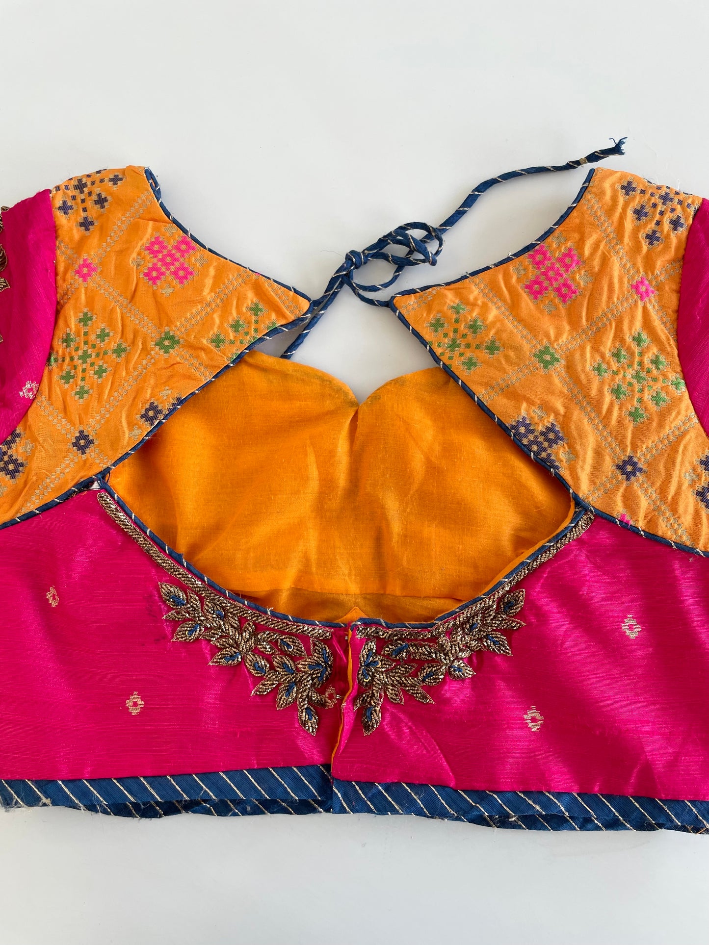 Embroidered Desi Top-Bust 36